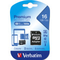 Verbatim Premium 16 Go MicroSDHC Classe 10