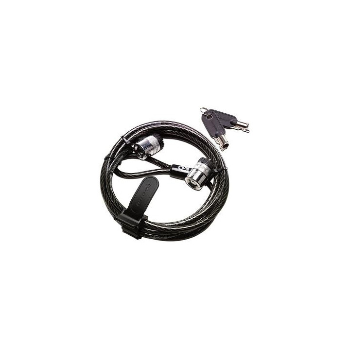 Lenovo Kensington Twin Head Cable Lock câble antivol 1,8 m