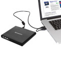 Verbatim Slimline CD/DVD lecteur de disques optiques DVD-RW Noir