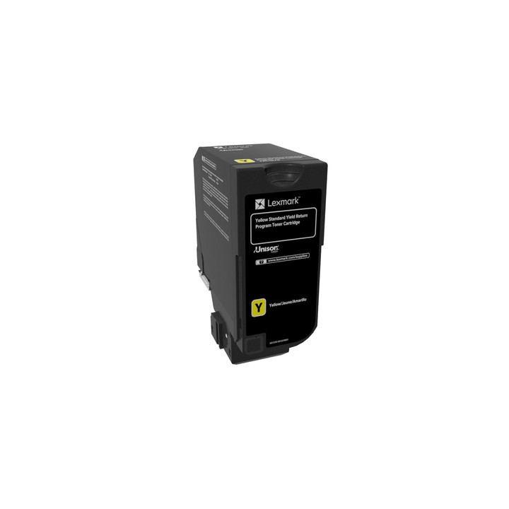 Lexmark 74C2SY0 toner cartridge 1 pc(s) Original Yellow