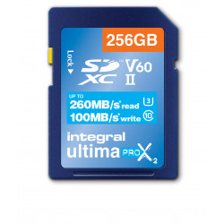 Integral INSDX256G-260/100U2 mémoire flash 256 Go SD UHS-II
