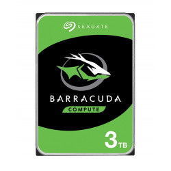 Seagate Barracuda ST3000DM007 disque dur 3 To 5400 tr/min 256 Mo 3.5" Série ATA III