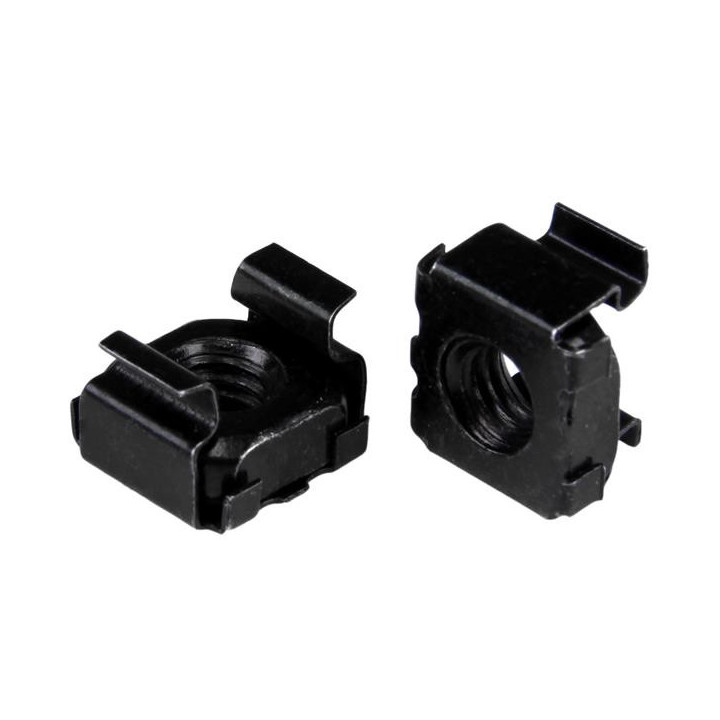 StarTech.com Paquet de 100 écrous cages M5 - Noir