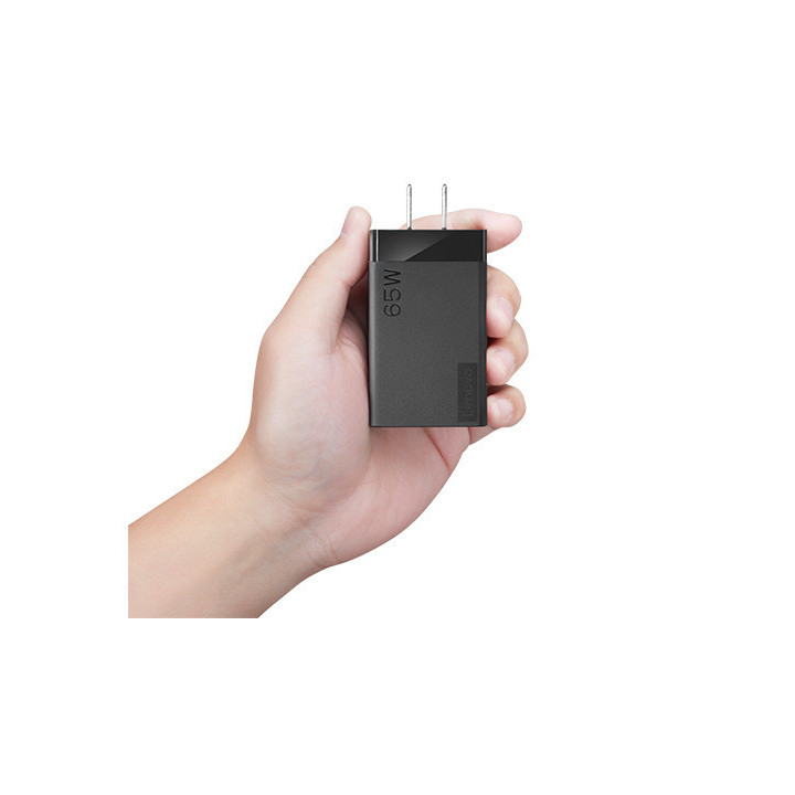 Lenovo 40AW0065WW chargeur d'appareils mobiles Universel Noir Secteur Intérieure