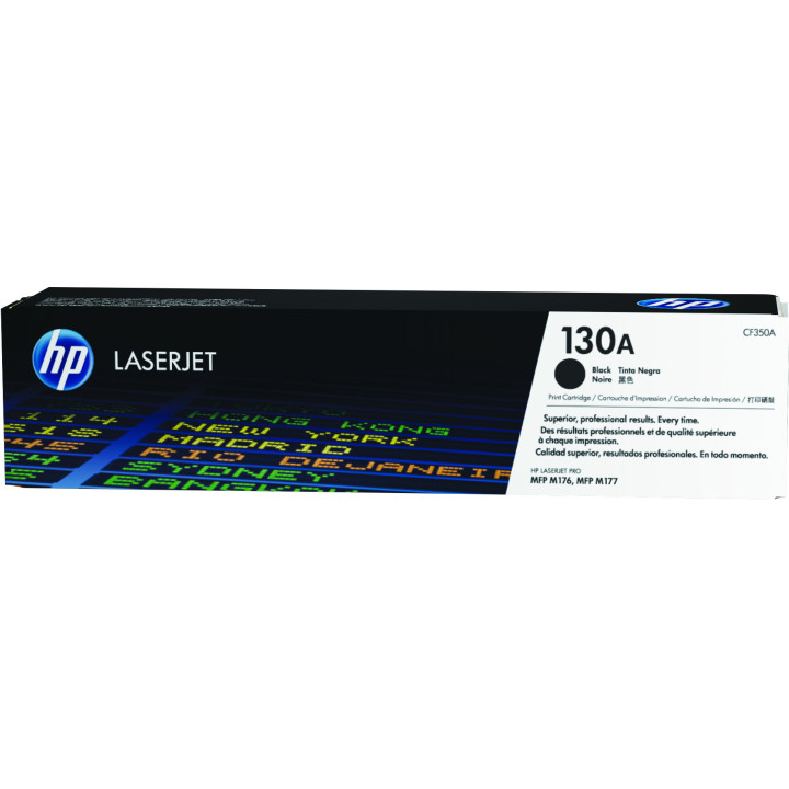HP Cartouche de toner noir d'origine LaserJet 130A