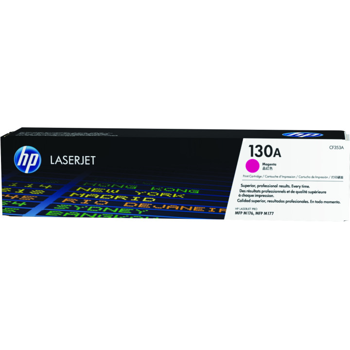 HP Cartouche de toner magenta d'origine LaserJet 130A