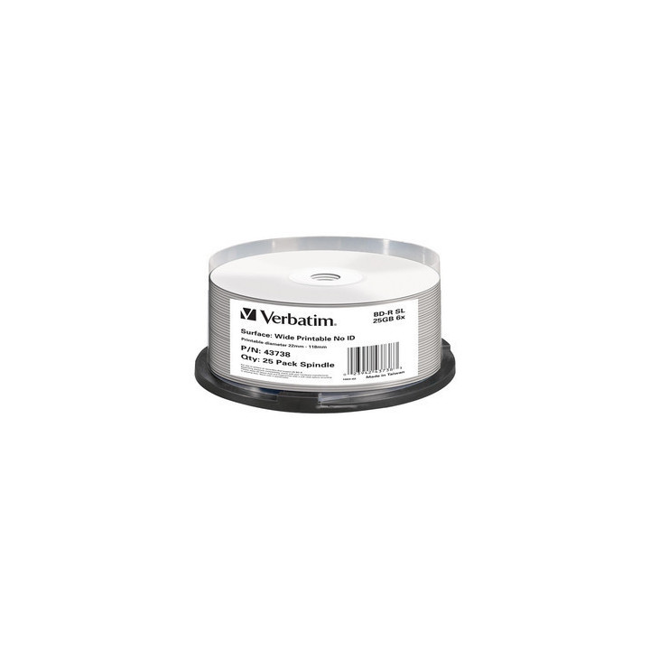 Verbatim 43738 disque vierge Blu-Ray BD-R 25 Go 25 pièce(s)