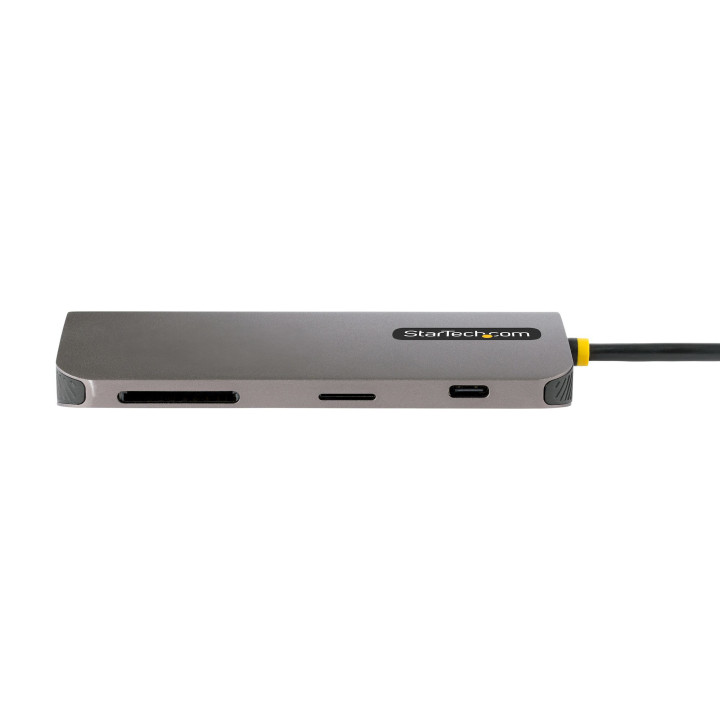 StarTech.com Adaptateur Multiport USB C - Vidéo HDMI 4K 60Hz - Hub USB-A 5 Gbps à 3 Ports, 100W PD Pass-Through, GbE, SD/Micr