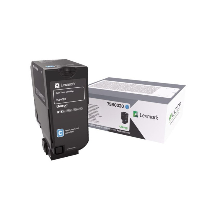 Lexmark 75B0020 toner cartridge 1 pc(s) Original Cyan