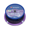 Verbatim DVD+R Double Layer 8x Matt Silver 25pk Spindle 8,5 Go DVD+R DL 25 pièce(s)
