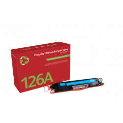 Toner remanufacturé Cyan Everyday™ de Xerox compatible avec HP 126A (CE311A), Capacité standard