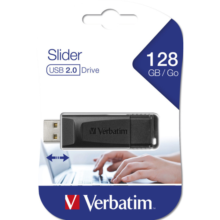 Verbatim Clé USB Slider (128 Go)