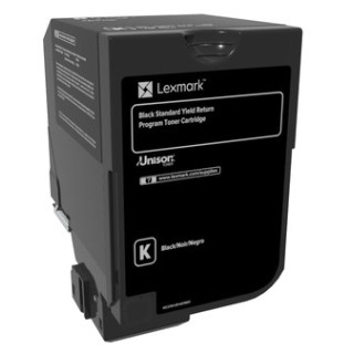 Lexmark 74C2SK0 toner cartridge 1 pc(s) Original Black