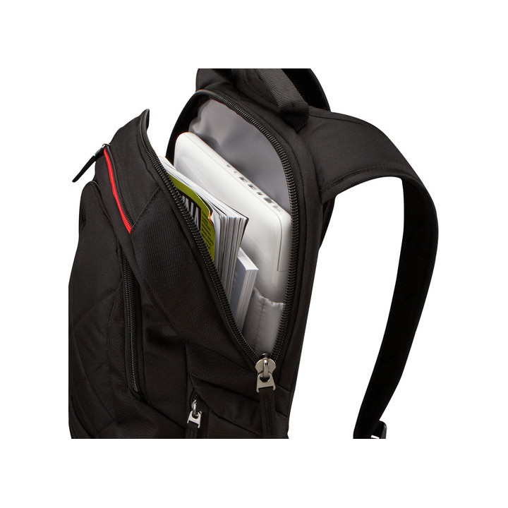 Case Logic Sporty DLBP-114 Black 35,6 cm (14") Étui sac à dos Noir