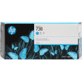 HP Cartouche d’encre DesignJet 738, cyan, 300 ml