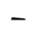 CHERRY G84-4100 COMPACT KEYBOARD Clavier filaire miniature, USB/PS2, noir, AZERTY - FR