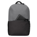 Targus Sagano 39,6 cm (15.6") Sac à dos Noir, Gris