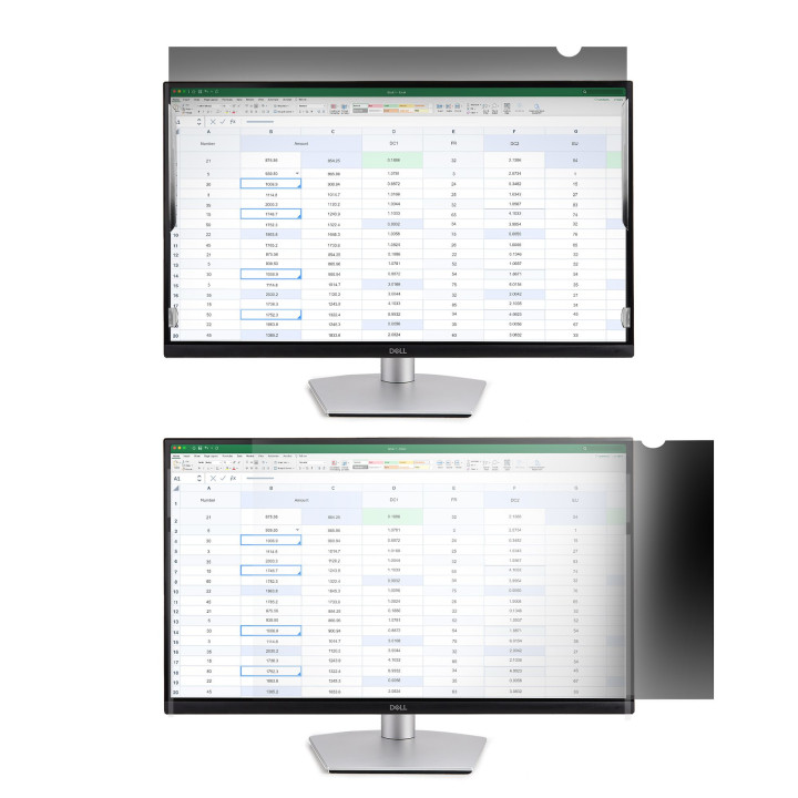 StarTech.com 28-inch 16:9 Computer Monitor Privacy Filter, Anti-Glare Privacy Screen w/51% Blue Light Reduction, Monitor Screen