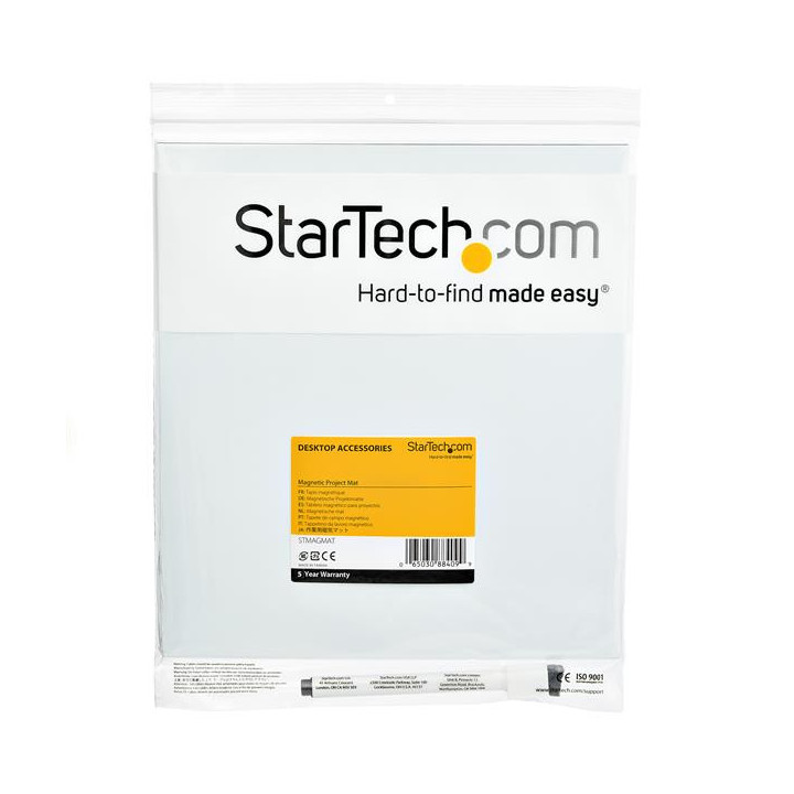StarTech.com Tapis de projet magnétique - 24 cm x 27 cm