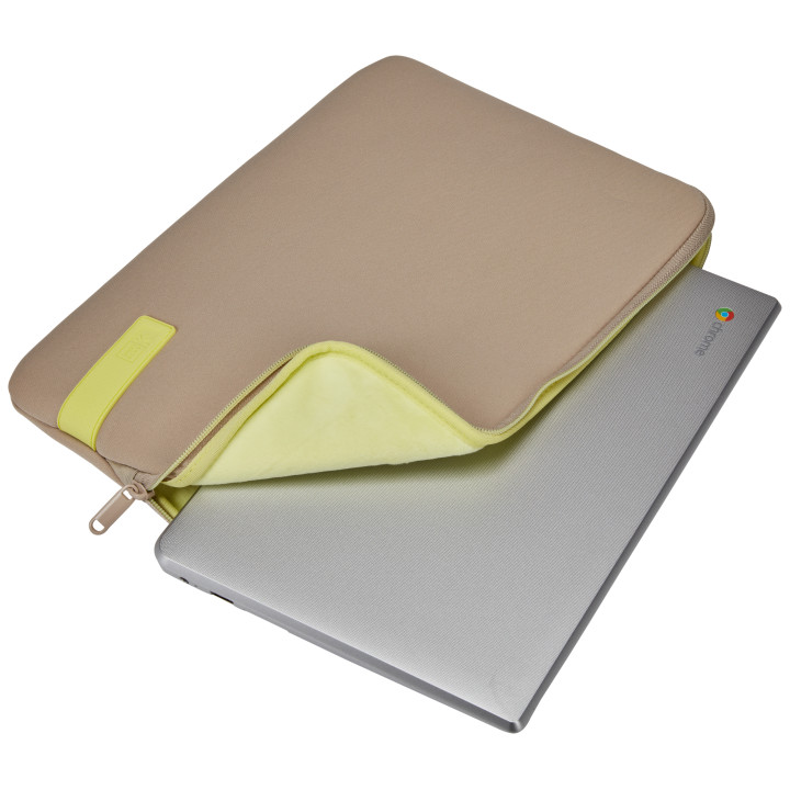 Case Logic Reflect REFPC-113 Plaza Taupe/Sun-Lime 33,8 cm (13.3") Housse