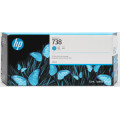 HP Cartouche d’encre DesignJet 738, magenta, 300 ml