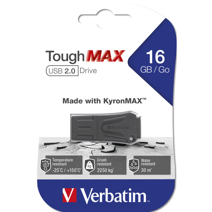Verbatim Clé USB ToughMAX 16 Go