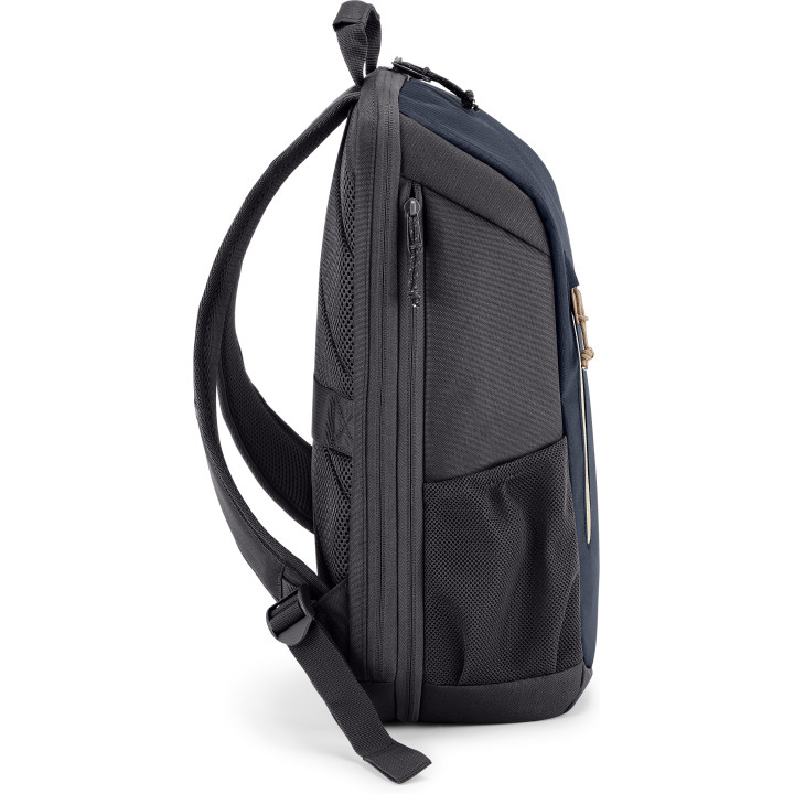 HP Sac à dos pour ordinateur portable 15,6 pouces Travel 18 litres (bleu nuit)