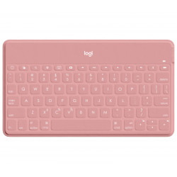 Logitech 920-010045 clavier pour tablette Allemand Bluetooth Rose