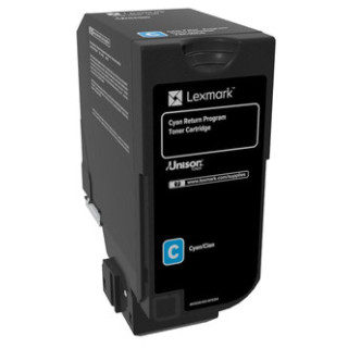 Lexmark 84C2HC0 toner cartridge 1 pc(s) Original Cyan