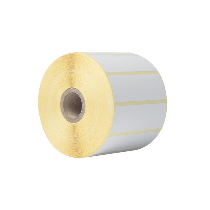 Brother BDE-1J026076-102 - Rouleau d'étiquettes prédécoupées à impression thermique directe