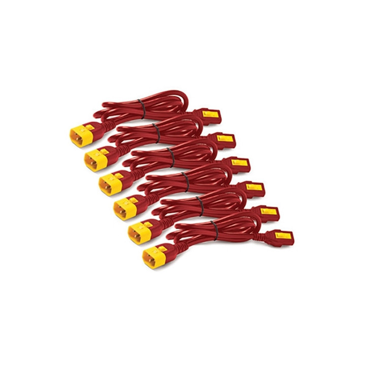 APC AP8702S-WWX340 câble électrique Rouge 0,61 m Coupleur C13 Coupleur C14