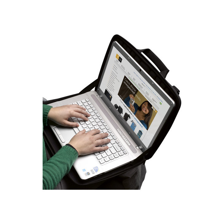 Case Logic QNS-116 40,6 cm (16") Sac Messenger Noir