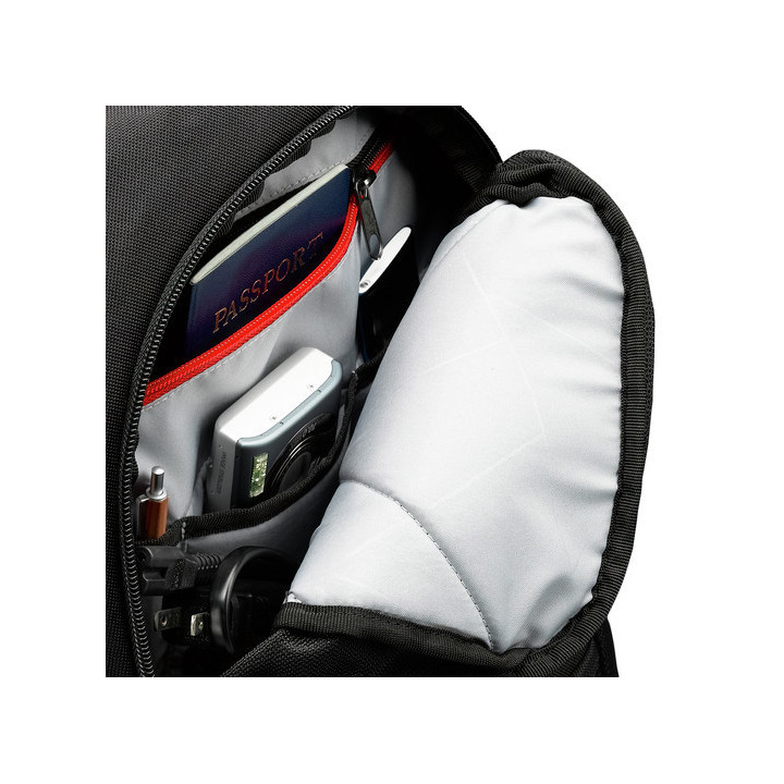 Case Logic Sporty DLBP-116 Black 40,6 cm (16") Étui sac à dos Noir