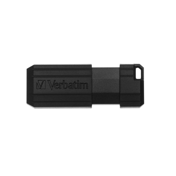 Verbatim Micro-clé USBPinStripe de 8 Go - noire