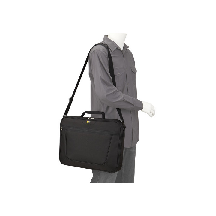 Case Logic VNCI-217 Black 43,9 cm (17.3") Sac Messenger Noir