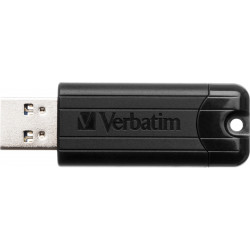 Verbatim Clé USBPinStripe 3.0 de 64 Go - Noire