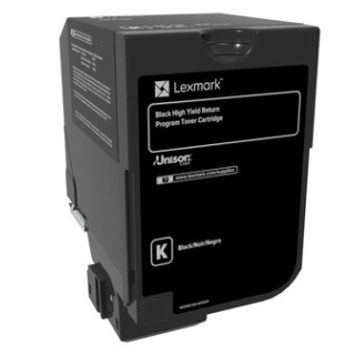 Lexmark 74C2HK0 toner cartridge 1 pc(s) Original Black