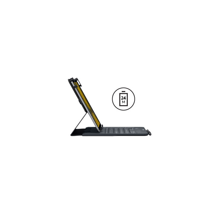 Logitech Universal Folio avec clavier intégré pour les tablettes Apple, Android et Windows 9 à 10 pouces