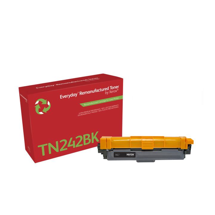 Toner remanufacturé Noir Everyday™ de Xerox compatible avec Brother TN242BK, Capacité standard