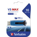 Verbatim Store 'n' Go V3 Max lecteur USB flash 16 Go USB Type-A 3.2 Gen 1 (3.1 Gen 1) Bleu