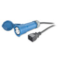 APC NetShelter - Cordon d'alimentation - Prises C20 et IEC309 - 16A - 2,5m
