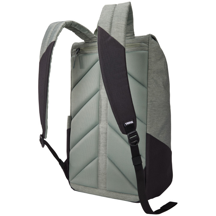 Thule Lithos TLBP213 - Agave/black sac à dos Sac à dos normal Noir, Gris Polyester