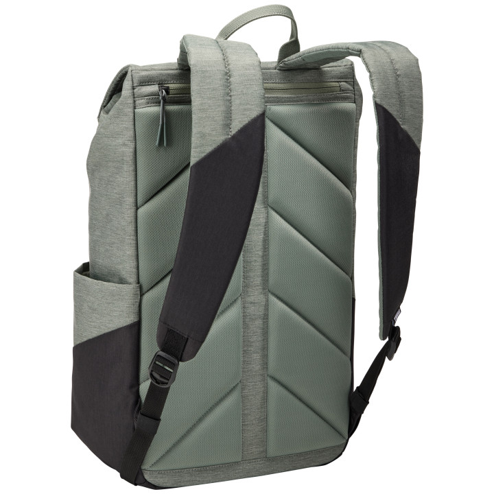 Thule Lithos TLBP213 - Agave/black sac à dos Sac à dos normal Noir, Gris Polyester
