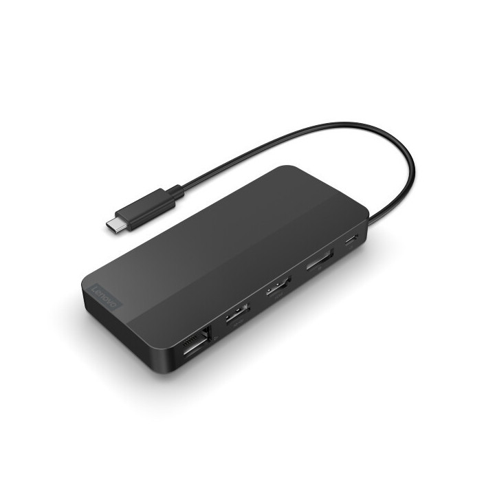 Lenovo 40B90100EU station d'accueil Avec fil USB 3.2 Gen 1 (3.1 Gen 1) Type-C Noir