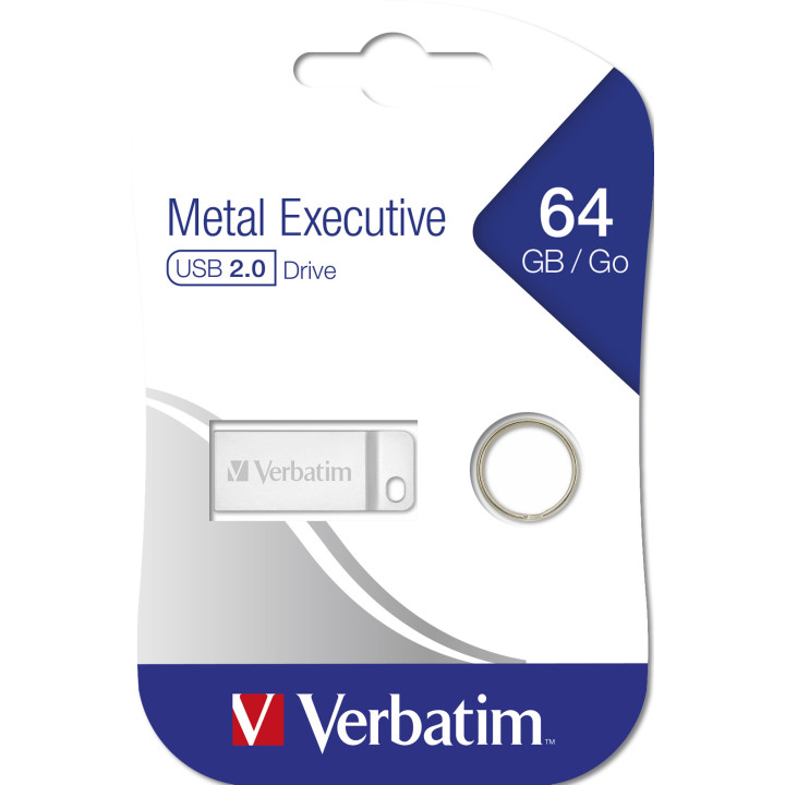 Verbatim Clé USB 2.0 Executive métallique 64 GB