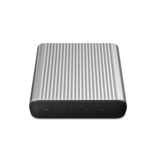 HYPER 245W GaN Desktop Charger Ordinateur portable, Smartphone, Tablette Noir, Argent Secteur, Batterie Charge rapide Intérieu