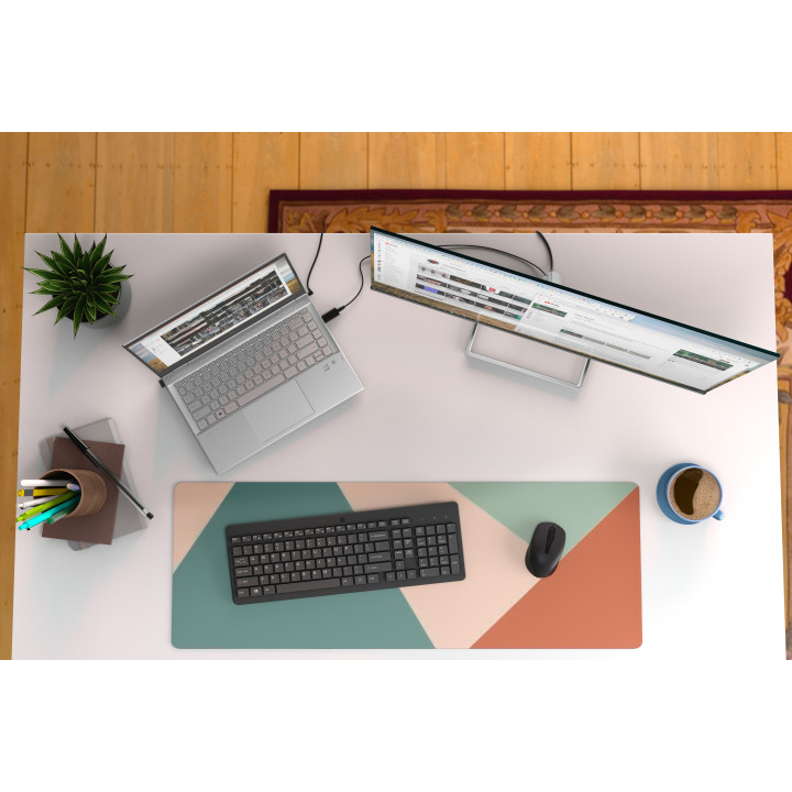 HP 330 Wls Mse and KB Combo FR clavier Souris incluse Universel RF sans fil Noir