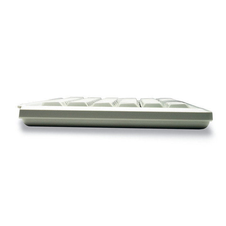 CHERRY G84-4400 TRACKBALL KEYBOARD Clavier filaire miniature, trackball, USB, gris clair, AZERTY - FR