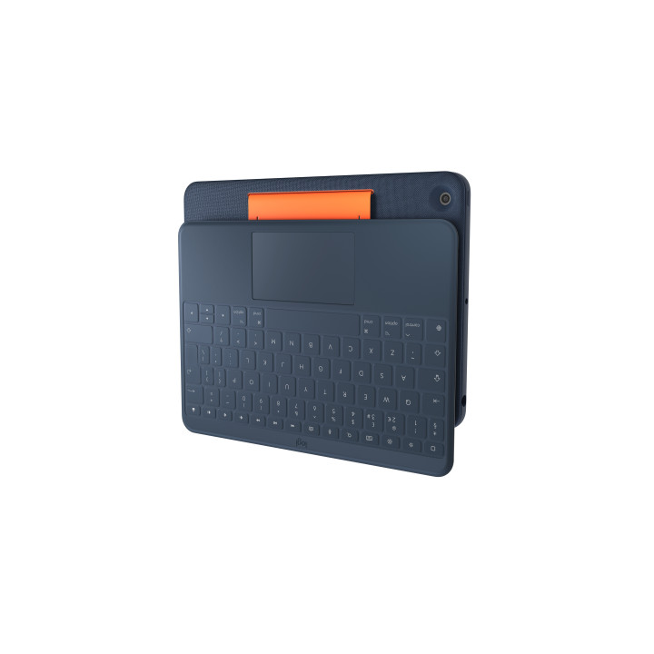 Logitech 920-010361 clavier pour tablette QWERTZ Allemand Smart Connector Bleu