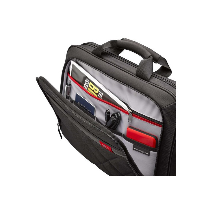 Case Logic DLC-117 Black 43,9 cm (17.3") Sac Messenger Noir